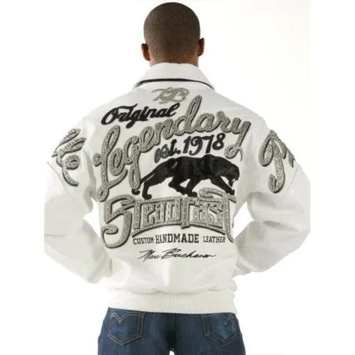 Pelle Pelle Steadfast White MB Leather Jacket - Image 2