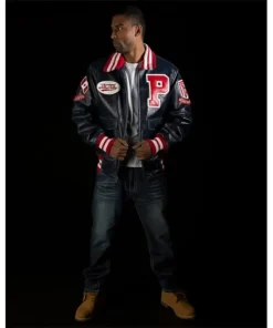 Pelle Pelle Varsity Leather Jacket
