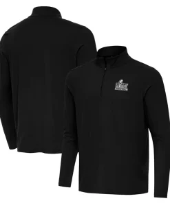 Antigua Super Bowl LIX Intent Quarter-Zip Pullover Top