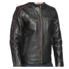 Black Rivet Leather Jacket Style 1