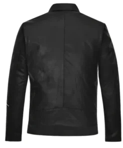 Jensen Huang Leather Jacket Back