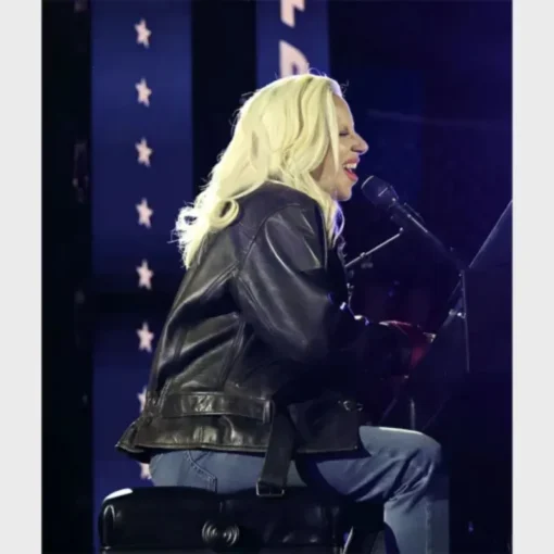 Lady Gaga Election 2024 Concert Jacket Side