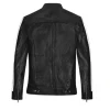 Leon Kennedy Resident Evil Vendetta Leather Jacket Back