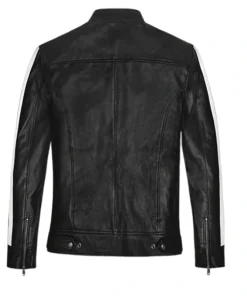 Leon Kennedy Resident Evil Vendetta Leather Jacket Back