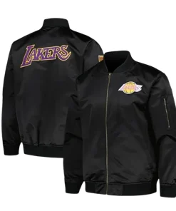 Men’s Mitchell & Ness Los Angeles Lakers Vintage Bomber Jacket