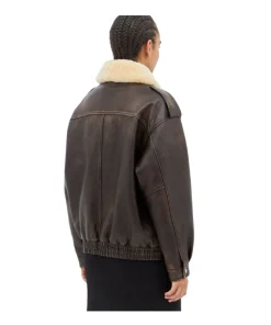 Miu Miu Leather Jacket Black