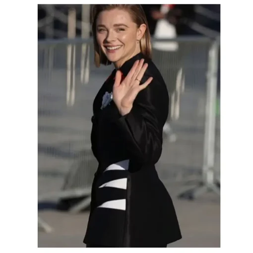 Paris Fashion Week Chloë Grace Moretz Blazer - Image 3