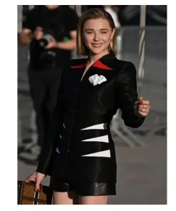 Paris Fashion Week Chloë Grace Moretz Blazer Black