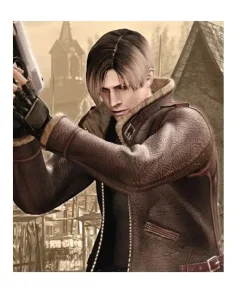 Resident Evil 4 Leon Kennedy Jacket Brown