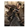 Resident Evil 4 Leon Kennedy Jacket Brown Front