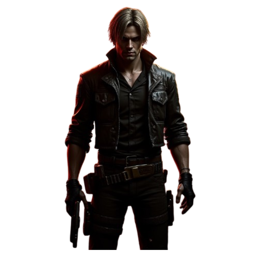 Resident Evil 4 Leon Kennedy Sigma Leather Jacket
