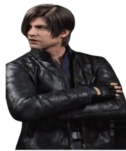 Resident Evil Infinite Darkness Leon Kennedy Leather Jacket