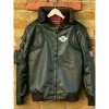 Samurai Cyberpunk 2077 Bomber Leather Jacket
