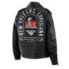 Super Bowl LIX Rebecca Minkoff X Erin Andrews Black Leather Jacket