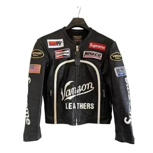 Supreme Vanson Leather Star Jacket 
