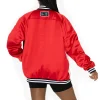 Women's Kansas City Oversized Varsity Bomber Jacket Back