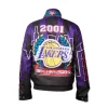 Buy LA Lakers 2001 Championship Bomber Leather Jacket