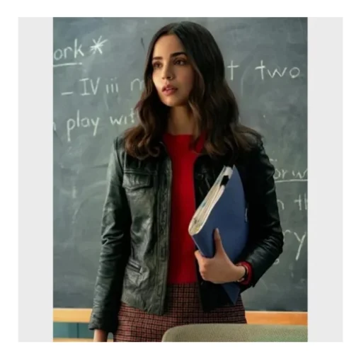 Alex-Film-The-Life-List-2025-Sofia-Carson-Black-Leather-Jacket.