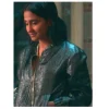 Bela Series The Sex Lives of College Girls S03 Amrit Kaur Metallic Bomber Jacket
