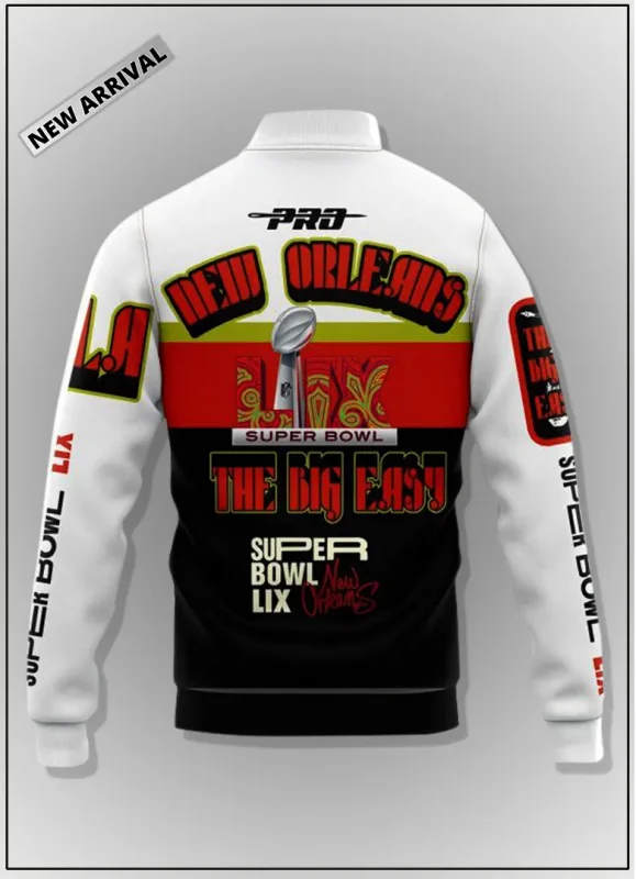 Master P Super Bowl 2025 Leather Jacket (b2)