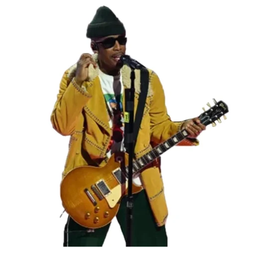Raphael Saadiq 2025 NBA All-Star Game Leather Jacket