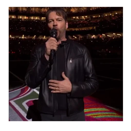 Super-Bowl-LIX-Kickoff-Sam-Worthington-Black-Leather-Jacket.