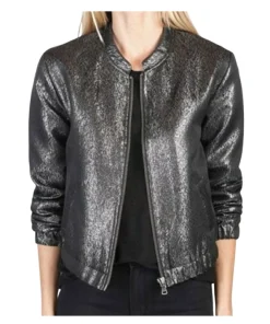 The Sex Lives of College Girls S03 Amrit Kaur Metallic Jacket