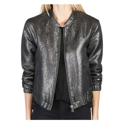 The Sex Lives of College Girls S03 Amrit Kaur Metallic Jacket