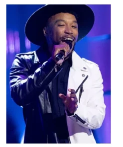 The-Voice-S27-Divighn-Two-Tone-Leather-Moto-Jacket