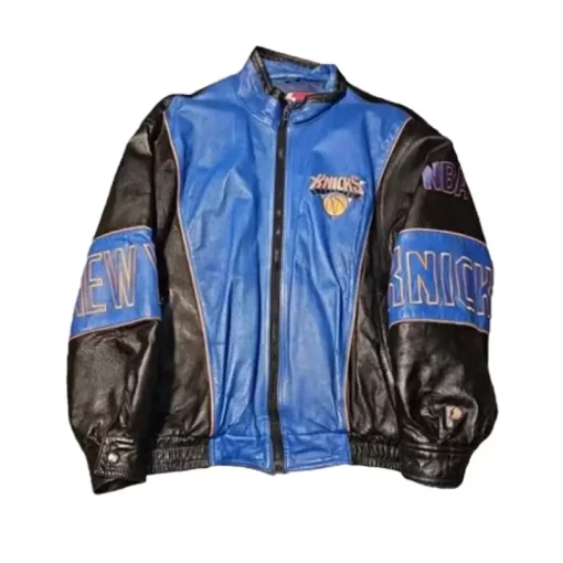 Timothée Chalamet New York Knicks Leather Jacket