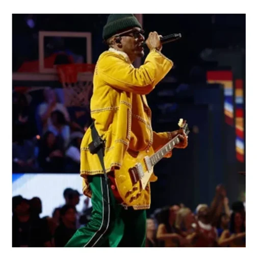 Raphael Saadiq 2025 NBA All-Star Game Leather Jacket - Image 3