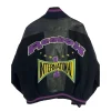 Power Book III Raising Kanan S04 Black Leather Bomber Jacket Back