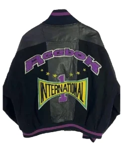Power Book III Raising Kanan S04 Black Leather Bomber Jacket Back