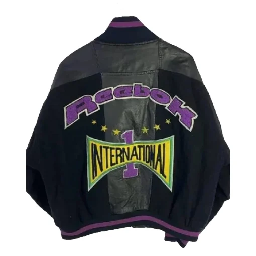 Power Book III Raising Kanan S04 Black Leather Bomber Jacket Back