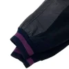 Power Book III Raising Kanan S04 Black Leather Bomber Jacket Sleeves