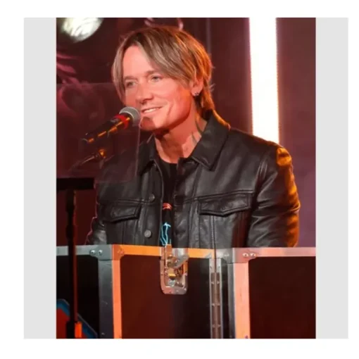 Keith Urban CMA Touring Awards Leather Jacket for sale