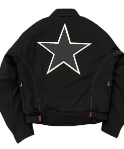 Vanson Leathers Black Motorcycle Racing Jacket