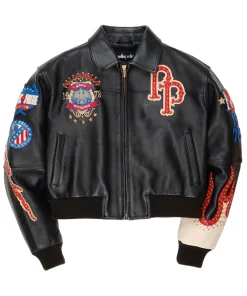 Pelle Pelle Womens Black Jacket Front