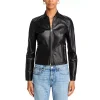 Women's Chapin Leather Reversible Jacket Front