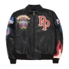 Pelle Pelle Black Leather Jacket Front