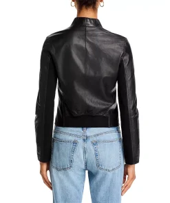Women's Chapin Leather Reversible Jacket Back