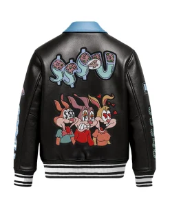 OVO Collared Varsity Jacket Back