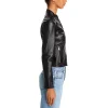 Women's Chapin Leather Reversible Jacket Side
