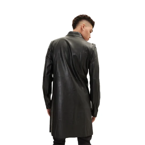 Genuine Leather Rebel Jacket Back