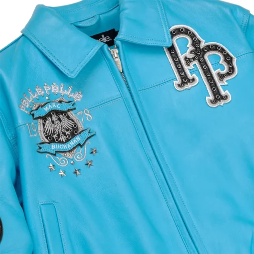 World Famous Pelle Pelle Womens Jacket Front Logo