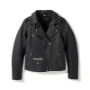Harley-Davidson Rebel Biker Leather Riding Jacket