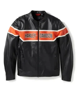Harley-Davidson Trenton Leather Riding Jacket