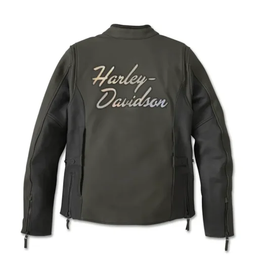 Harley-Davidson Triple Vent System Leather Riding Jacket