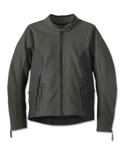Harley-Davidson Triple Vent System Leather Riding Jacket
