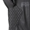 Women's Willie G Skull Graphic Leather Riding Jacket